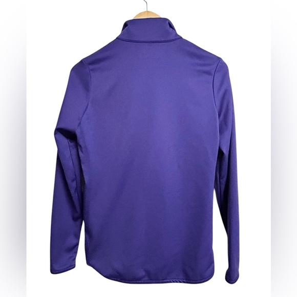 Women's Nike Purple LSU Tigers Pacer Raglan Performance Quarter-Zip Jacket M - Picture 4 of 6